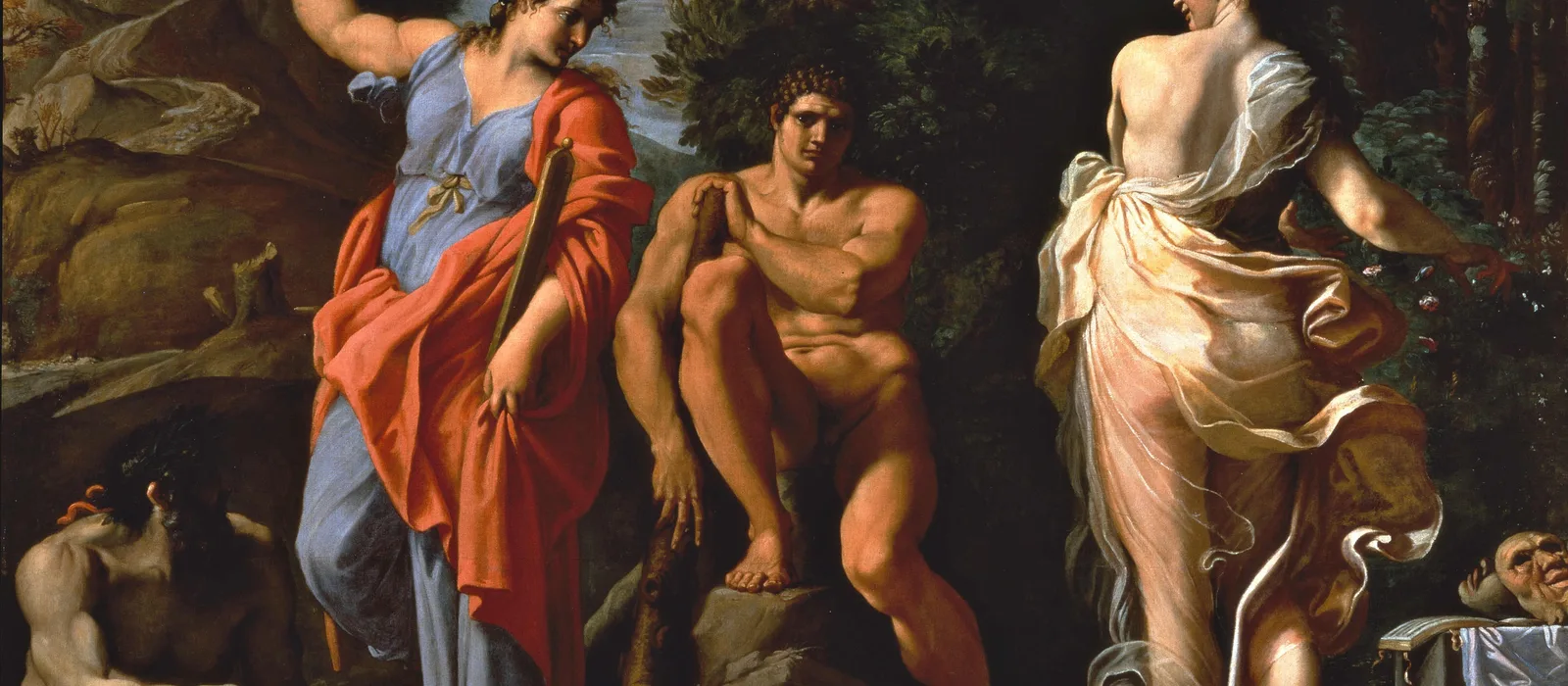 The Choice of Hercules (Annibale Carracci, c. 1596)