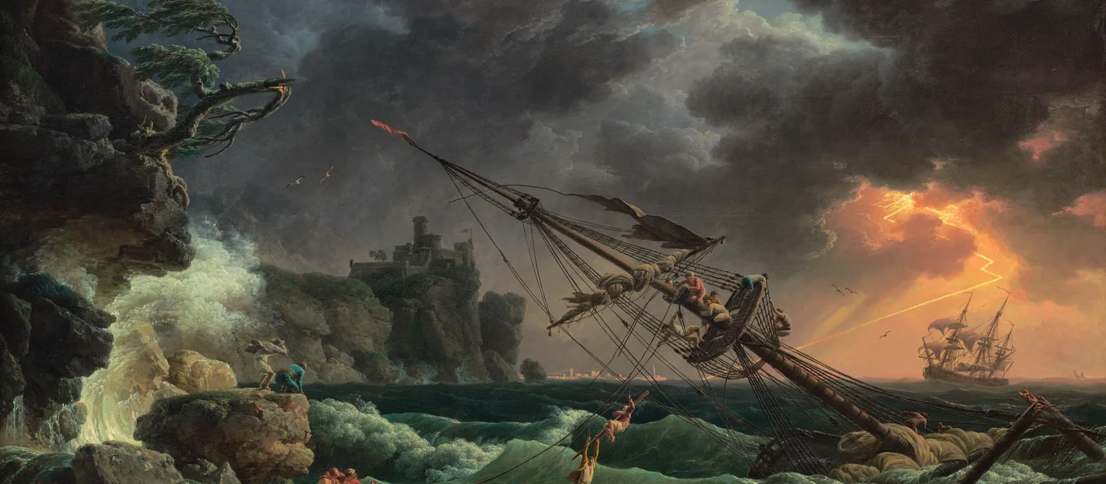 The Shipwreck (Claude-Joseph Vernet, 1772)