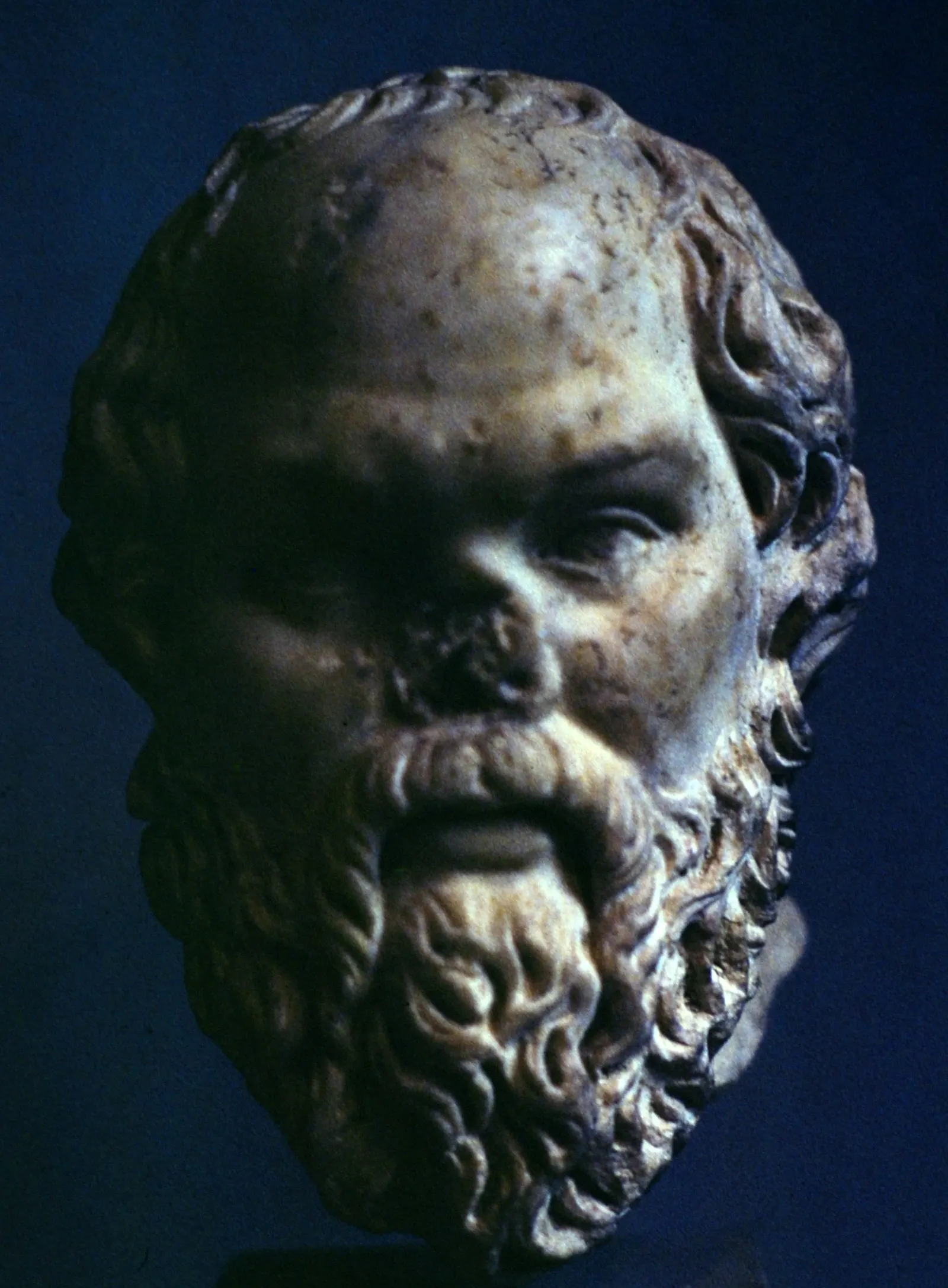 Bust of Socrates (Roman copy after Lysippos)